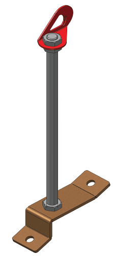 PUNTO DI RINVIO GOLFARE BASE SINGOLA INCLINAZIONE - Artelineavita